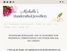 Tablet Screenshot of michelleshandcraftedjewellery.com